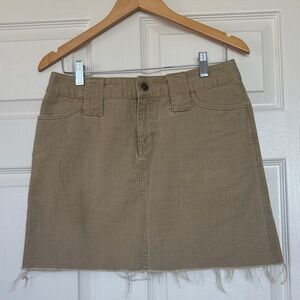 Chic Tan Mini Skirt